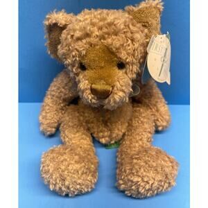 Vinatge First Main Teddy Bear Stuffed Animal Beige Bear